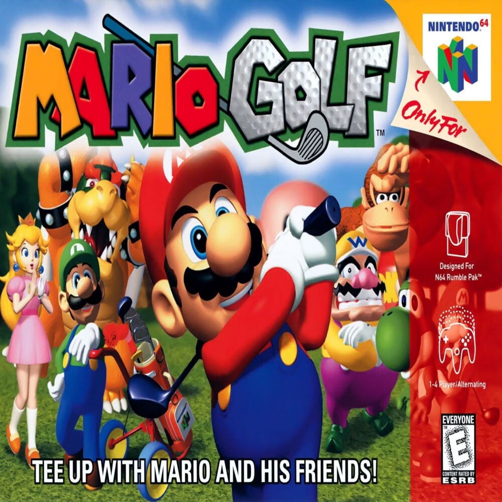 Mario Golf N64 Game,US Version - Walmart.com