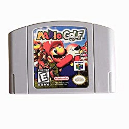 Mario Golf Video Games Cartridge Card for N64 Us Version
