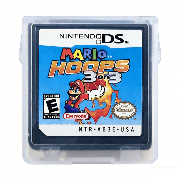 Mario Hoops 3 On 3 US Version for NDS 3DS DSI DS