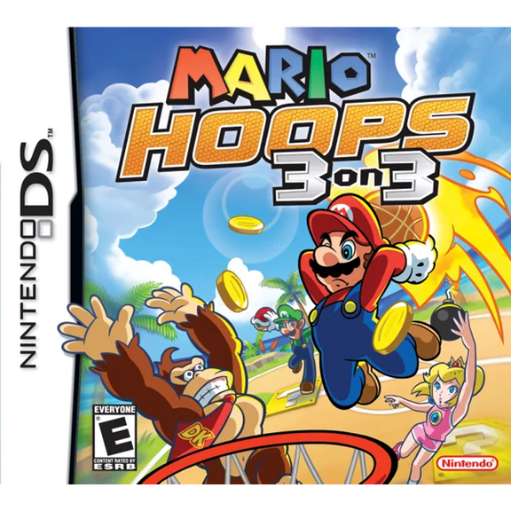 Mario Hoops 3 on 3 DS NDS Game,US Version