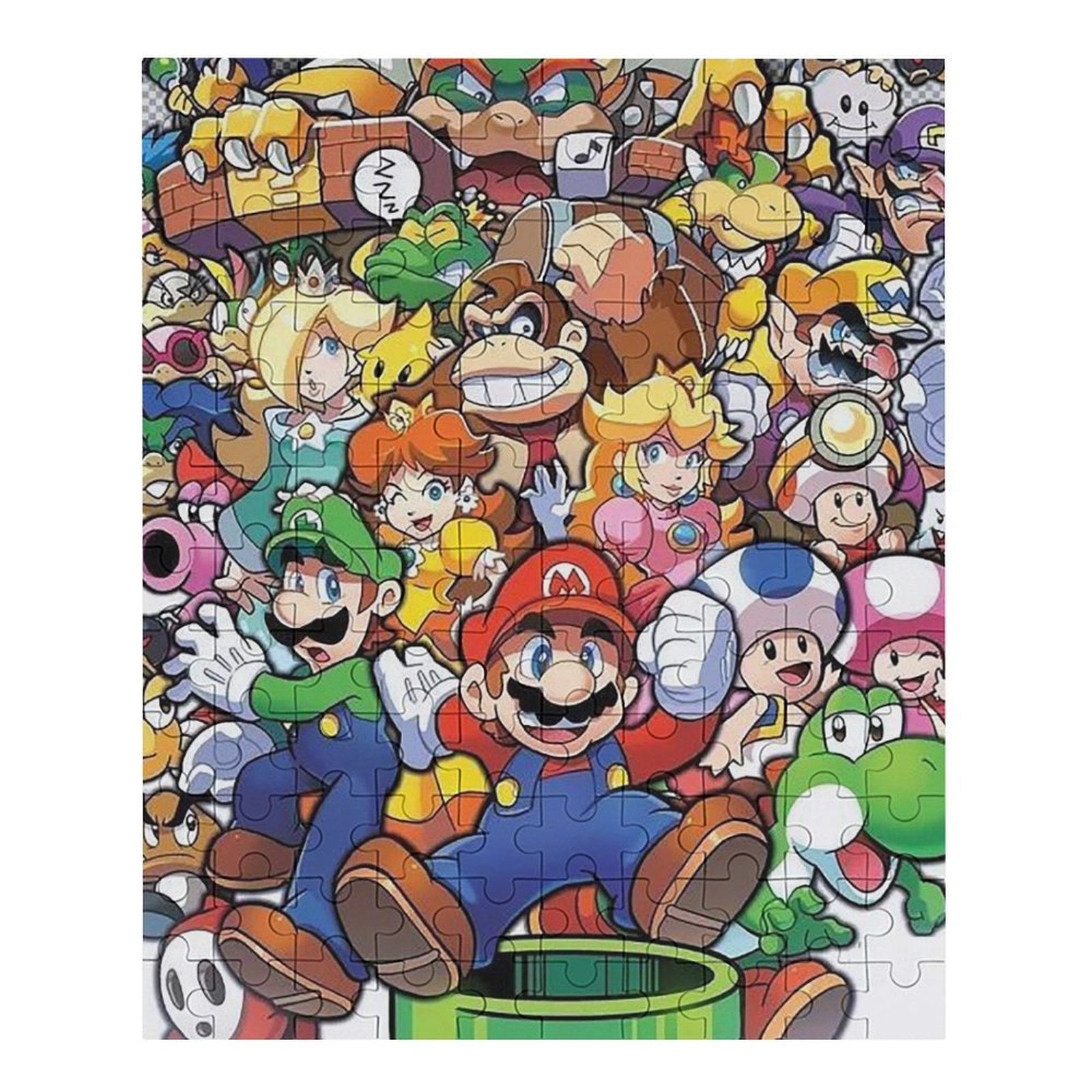 Mario Jigsaw Puzzles for Kids Mario Merch 120 PCS Puzzles Toys ...
