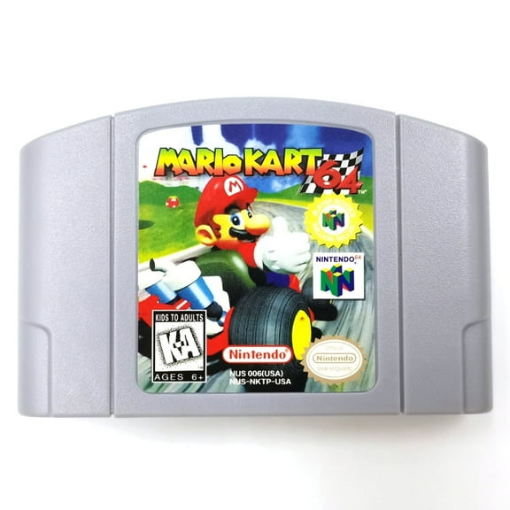 Mario Kart 64 N64 Game N64 Console US Version