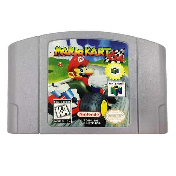 ​Mario Kart 64 - Nintndo 64 (N64) Game Cartridge (US Version)​​