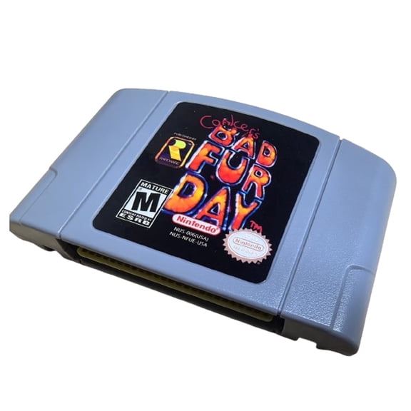 Conkers Bad Fur Day N64 Video Games for Nintendo 64 US Version Fast shipping