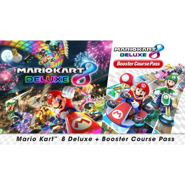 Nintendo Switch Mario Kart 8 Deluxe Bundle Gamestop Mario Kart 8 Deluxe Bundle - Nintendo Switch [Digital] - Walmart.com
