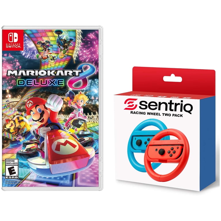 Nintendo Mario Kart 8 Deluxe, Nintendo Switch Bundle, Sentriq