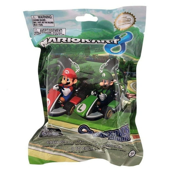 Nintendo MarioKart 8 Backpack Buddies Mystery Bag (1 Per Bag)