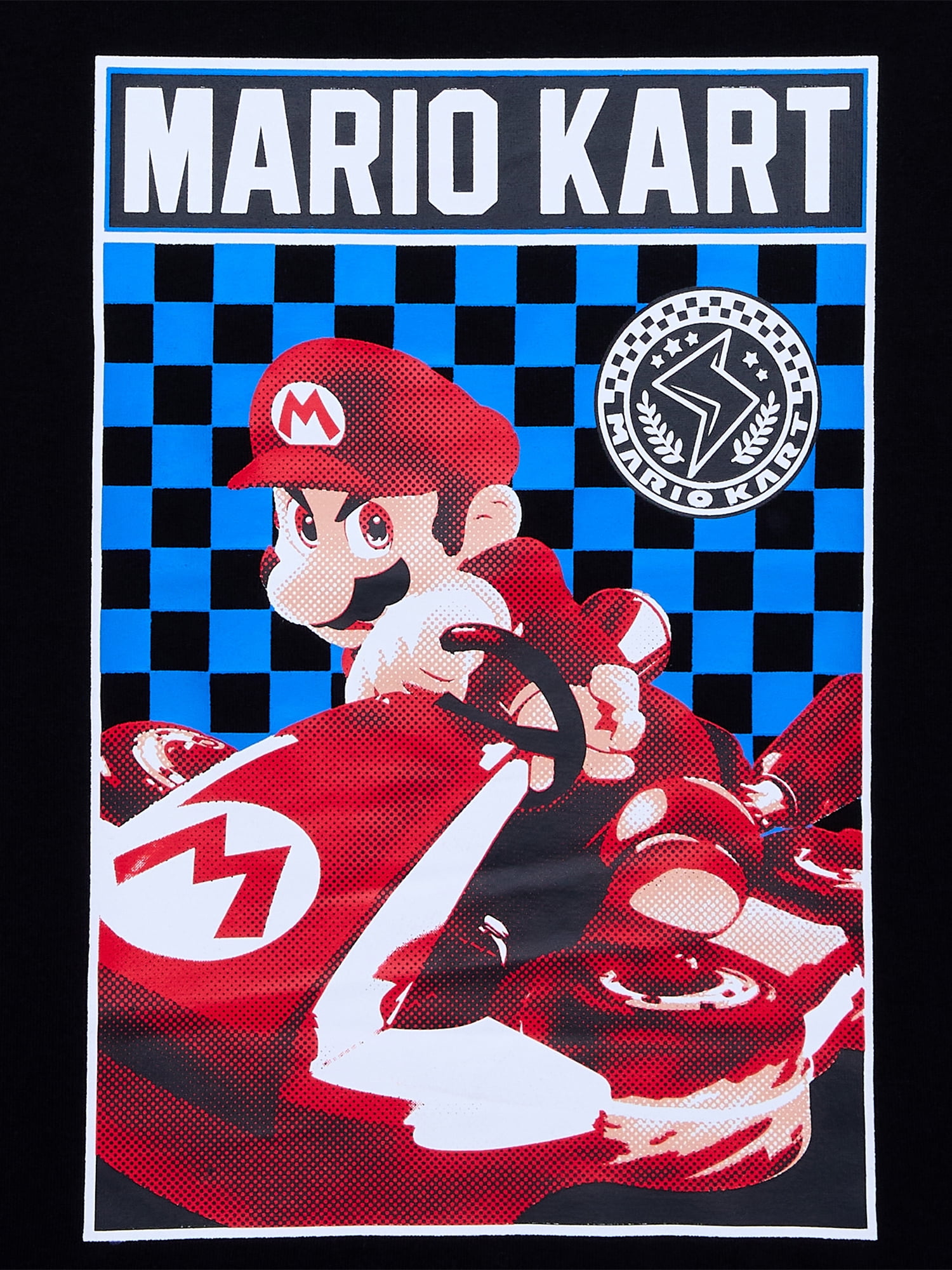 Mario Kart Boys Long Sleeve Graphic Tee, Sizes 4-18 - Walmart.com