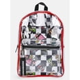 thumbnail image 1 of Nintendo Mario Kart 17" Unisex Clear Backpack with Printed Laptop Sleeve, Red, 1 of 5