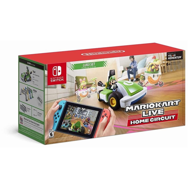 Nintendo Luigi Set - Mario Kart Live: Home Circuit Game for