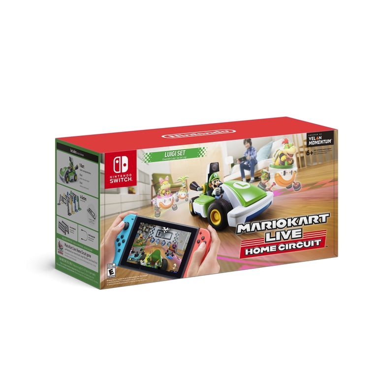 Nintendo Luigi Set - Mario Kart Live: Home Circuit Game for