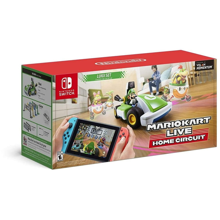 Mario Kart Live Home Circuit Luigi Set Nintendo Switch Walmart