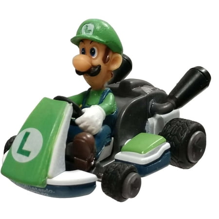 Mario Kart Luigi Pullback Racer (No Packaging)