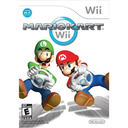 Mario Kart, Nintendo Wii (Wheel Sold Seperately)