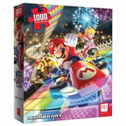 Mario Kart Rainbow Road 1000 Piece Jigsaw Puzzle by Usaopoly Featuring Iconic Characters