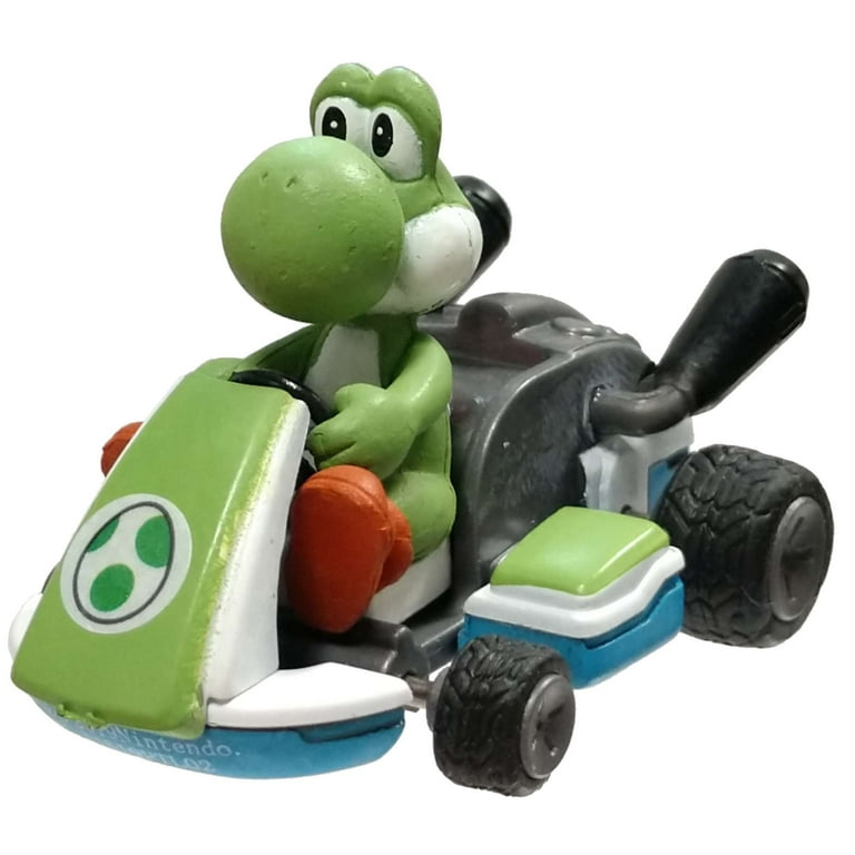 Mario Kart RACE: Yoshi Pullback Racer (Loose in Clear Plastic Bag