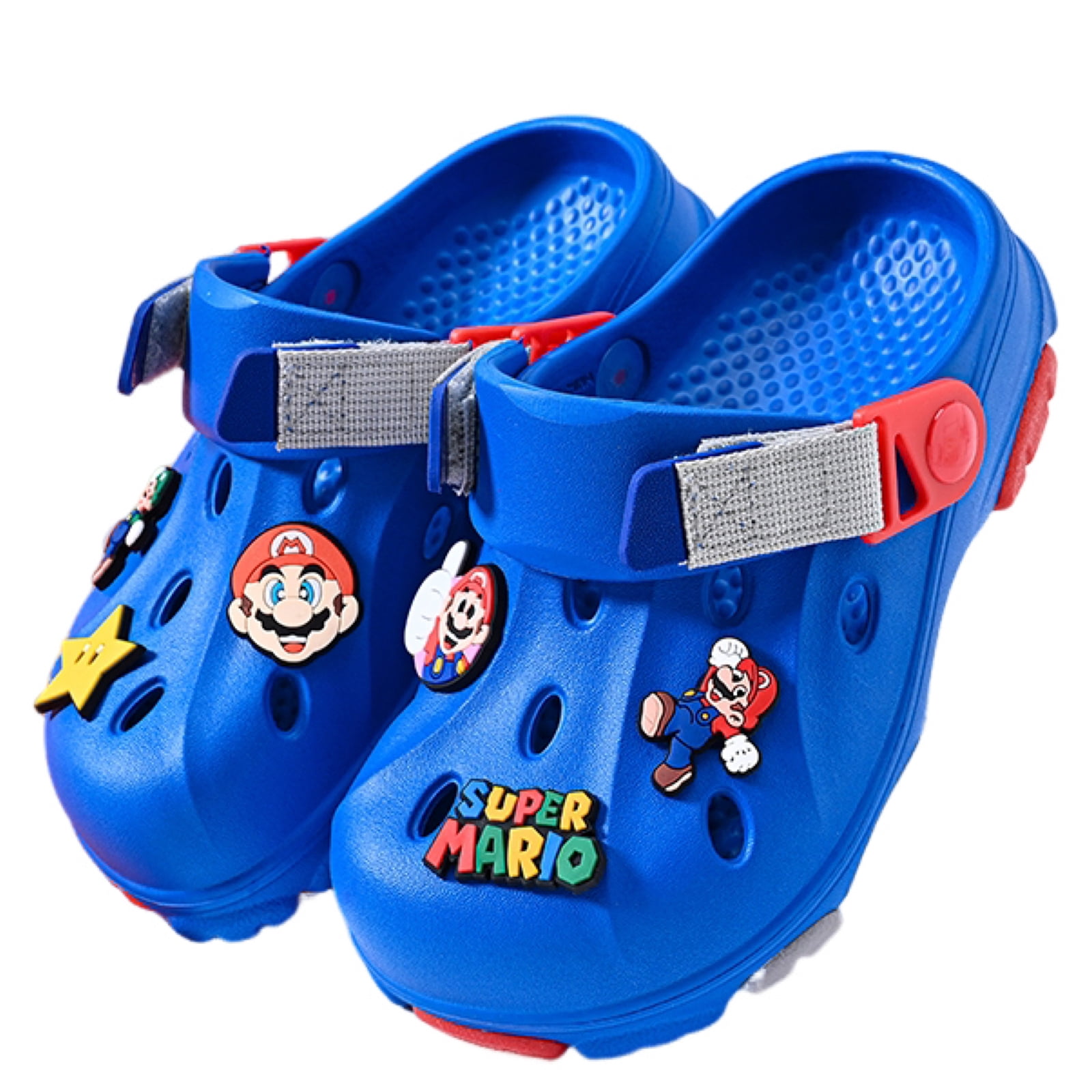 INMINPIN Kids Cartoon Clogs – Cute Adjustable Sandals For Indoor, Outdoor, Pool, Or Beach (Pink)