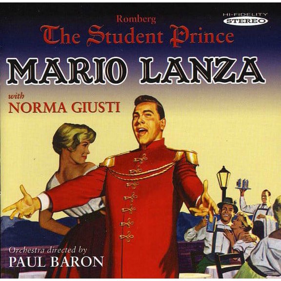 Mario Lanza - The Student Prince - Music & Performance - CD