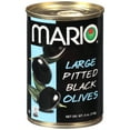 thumbnail image 1 of Mario Large Pitted Black Olives, 6 oz Tin, 1 of 6