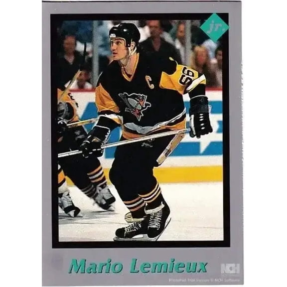 Mario Lemieux Penguins 1991  1992 Legends  1991 Tuff Stuff Jr cards