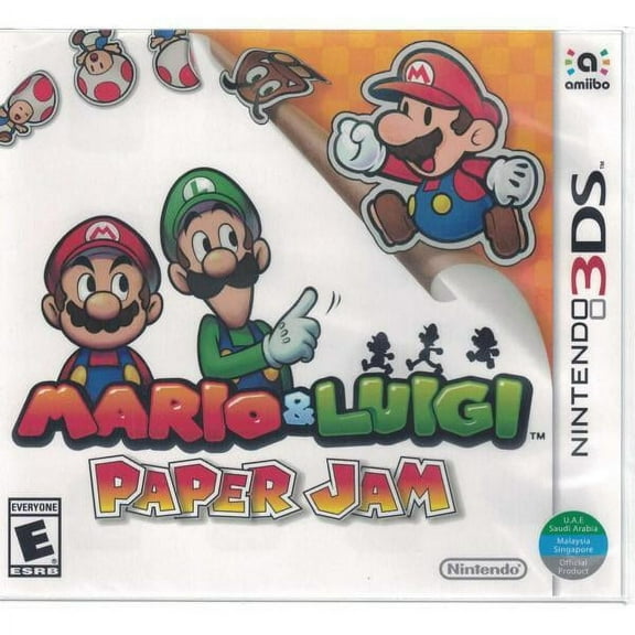 Mario & Luigi Paper Jam Bros Brothers