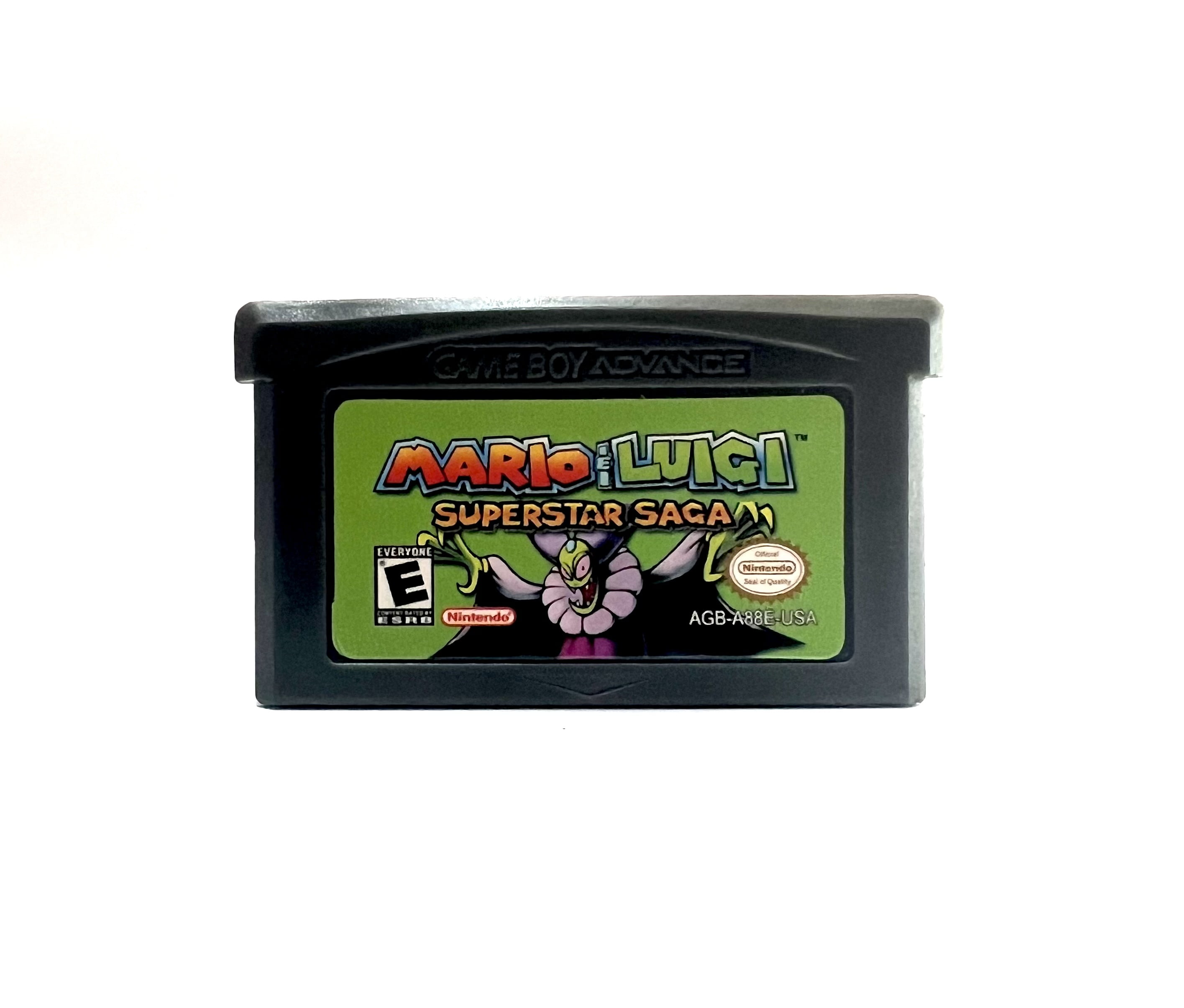 Mario & Luigi Superstar Saga GBA Gameboy Advance Game Card