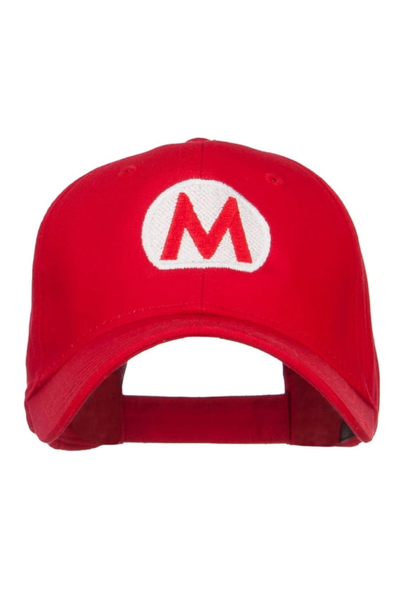 Mario Luigi Wario Waluigi Embroidered Cap - Red OSFM