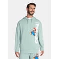 thumbnail image 1 of Mario Men's and Big Men's Graphic Print Fleece Hoodie, Sizes XS-5XL, 1 of 4