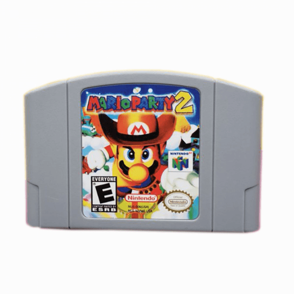 Mario Party 2 Games Cartridge Card&nbsp; N64 Game(NTSC US Version)