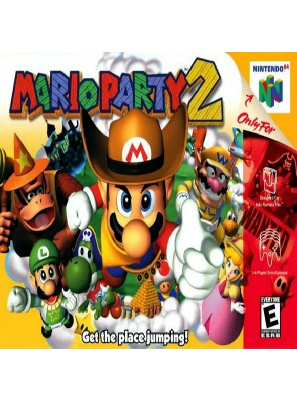 Mario Party 2 N64 Game,US Version