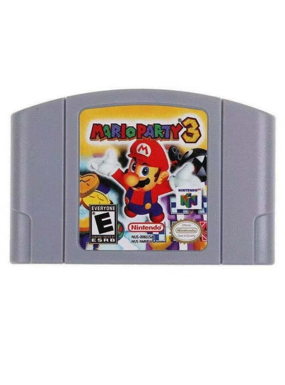 3 N64 Game,US Version