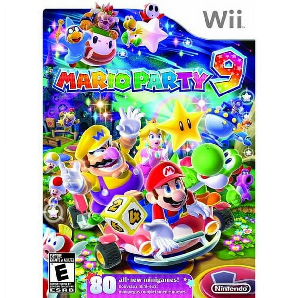 Nintendo Wii Mario Party 9: Super Star Games Adventure - Walmart.com
