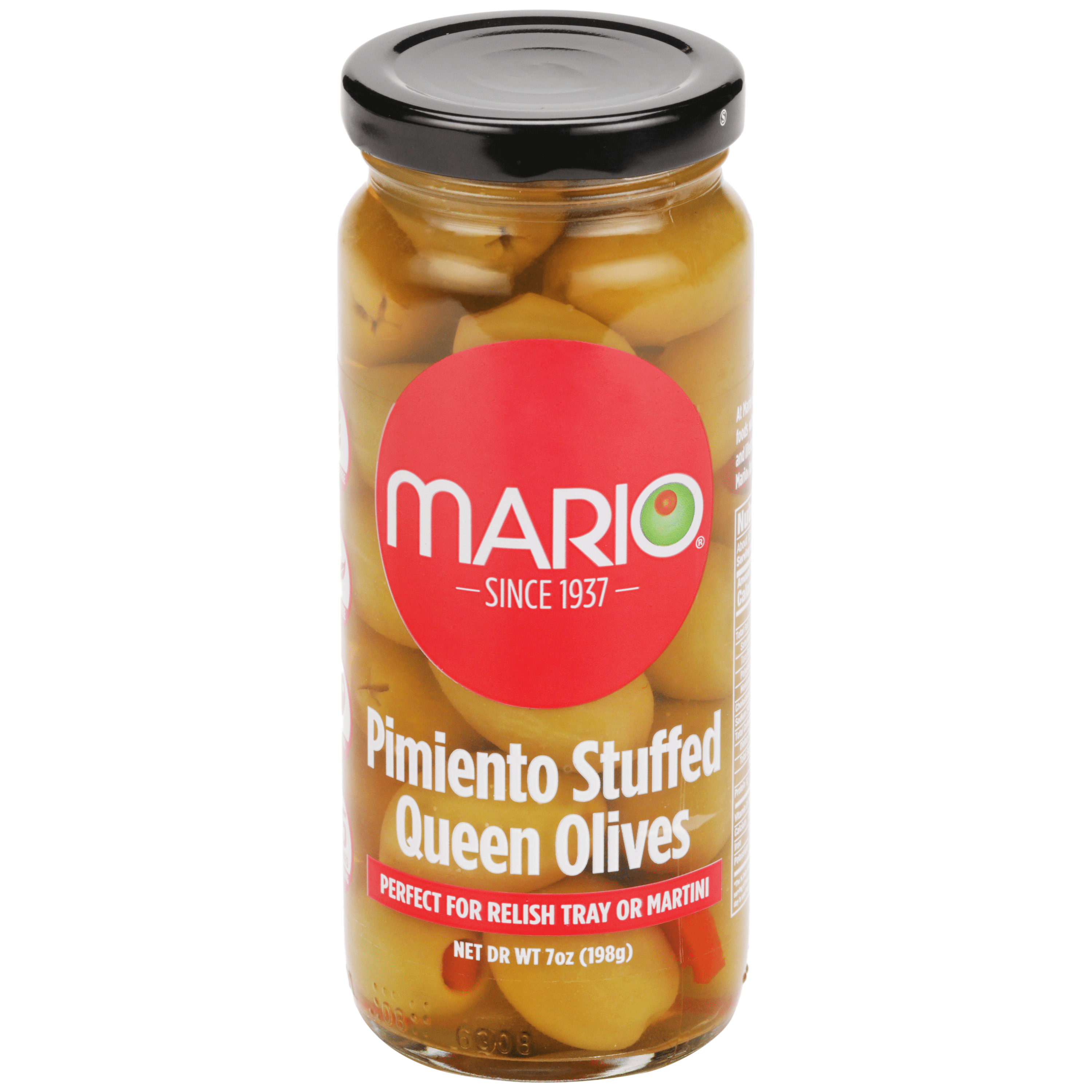 Mario Pimiento Stuffed Spanish Olives, 7 Oz