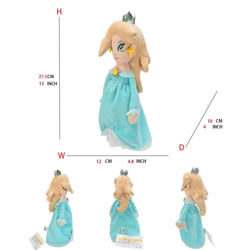 Mario Princess Peach Daisy Rosalina Plush Toys Stuffed Animal Doll ...