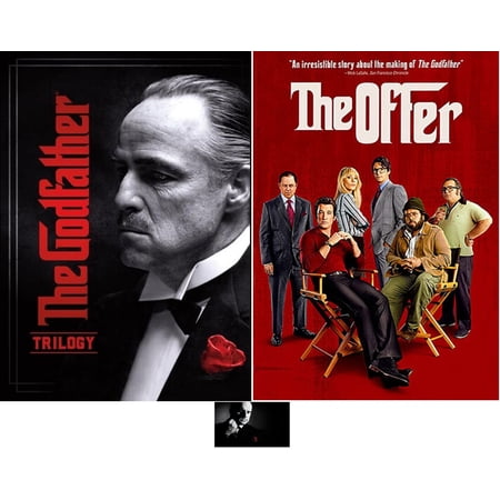Mario Puzo's The Godfather Bundle The Godfather Trilogy & The Offer Complete Series Includes Godfather Glossy Print Art Card