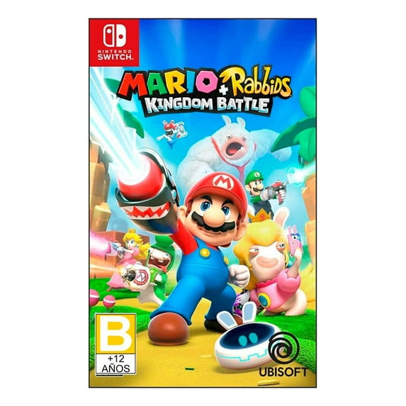 Mario + Rabbids Kingdom Battle Nintendo, Physical Switch Action & Adventure Game Cards 2 Offline Players