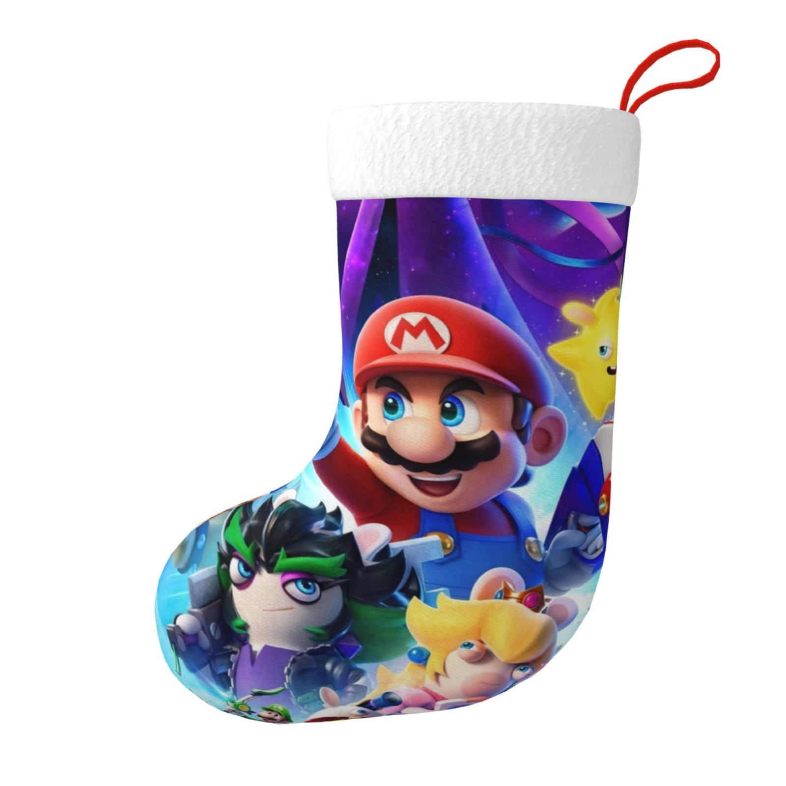 Mario Rabbids Sparks Of Hope Christmas Stocking,Santa Stocking,18 Inch ...