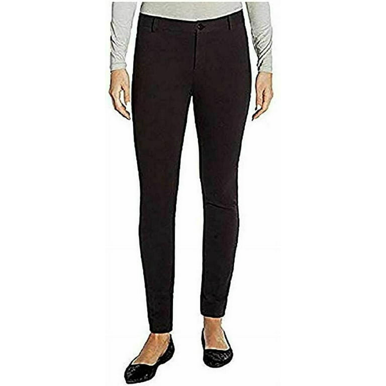 Mario Serrani Ladies High Compact Knit Slimming Modern Fit Leggings Black Small