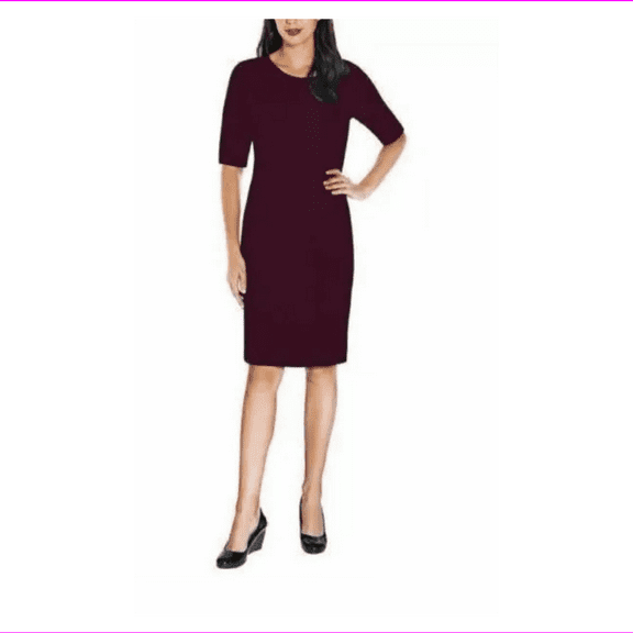Mario Serrani Ladies' Knit Dress, Dark Merlot, Size S