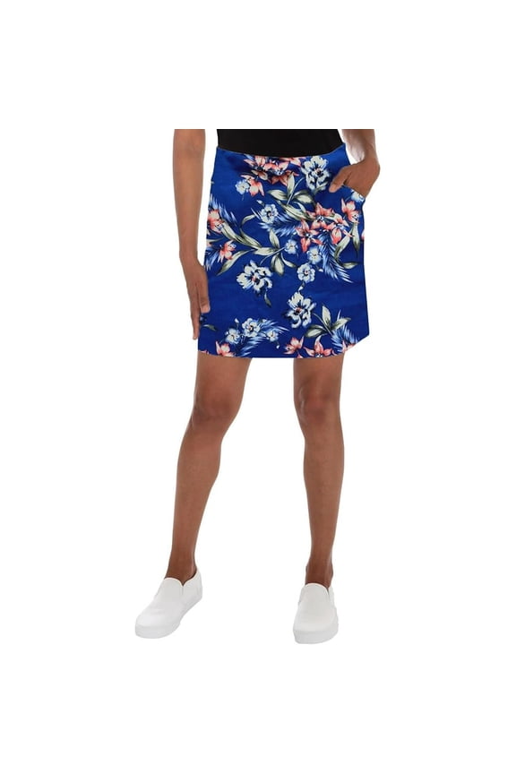 Tummy Control Floral Skorts (Women's)