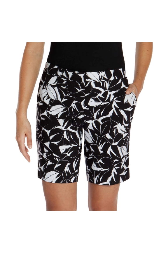 Womens Italy Comfort Stretch Shorts with Tummy Control