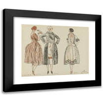 Mario Simon 14x12 Black Modern Framed Museum Art Print Titled - Worth ; Beer (1920)