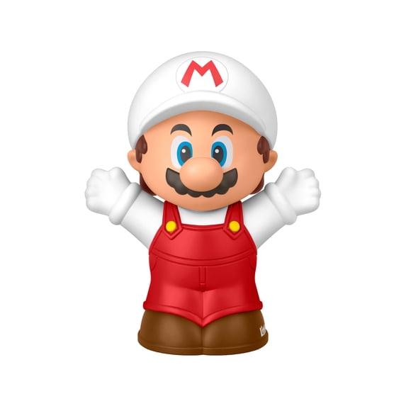 Fisher-Price Little People My Mario Fire Character Figure for Toddlers & Kids, 1 Toy