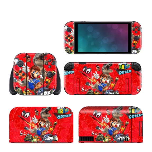 Mario Skin | Compatible with Nintendo Switch 2 | Cute Anime Vinyl Wrap Decal Cover | Cartoon Sticker Protective Cover
