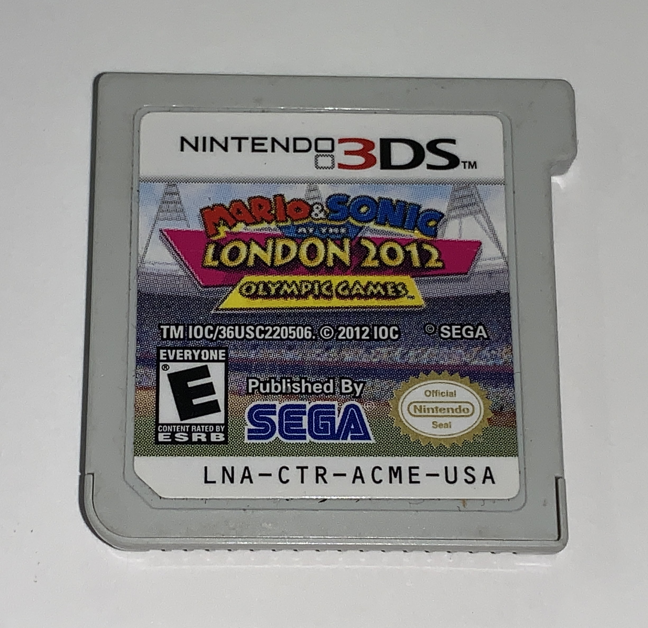 Mario Sonic at the London 2012 Olympic Games (Nintendo 3DS