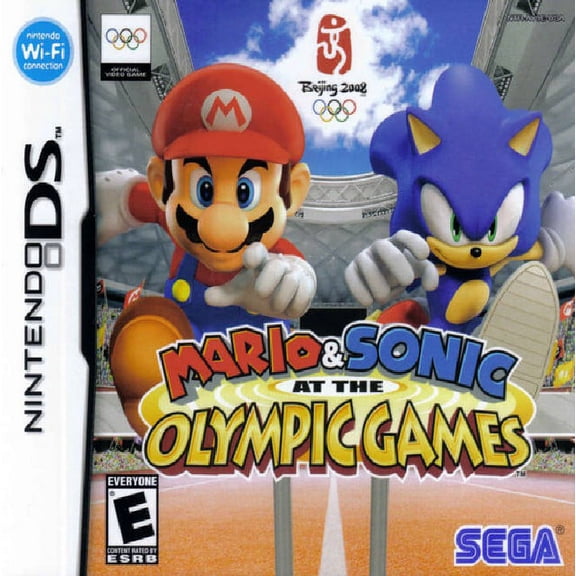 Restored Mario & Sonic at the Olympic Games Nintendo DS Action & Adventure Sports Game, Parental Controls