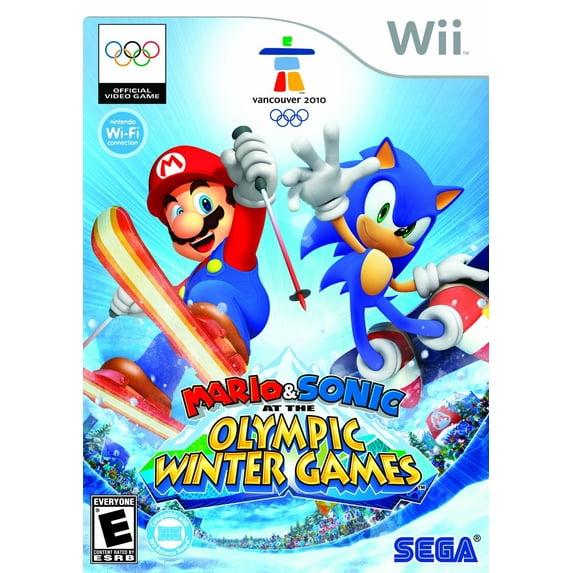 Mario & Sonic 2 At Olympic Winter Games (Nintendo Wii)