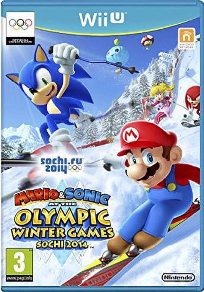 NEW Mario & Sonic at the Sochi 2014 Olympic Games (Nintendo Wii U 2013) w  Remote 45496903275