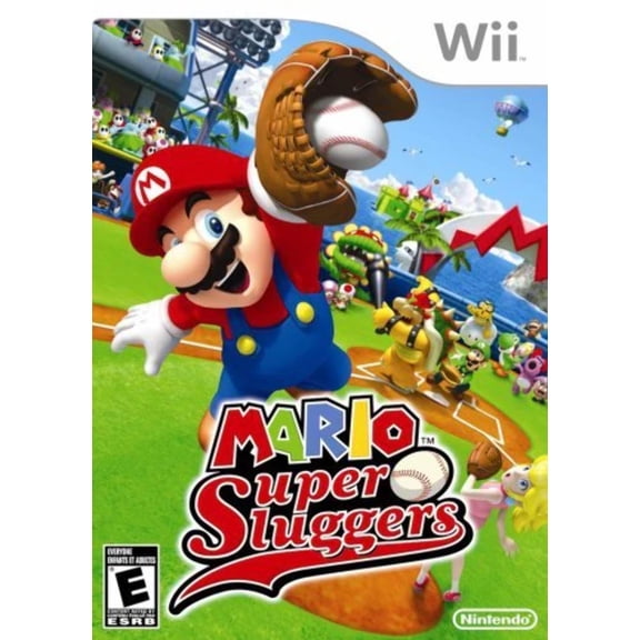 Restored Mario Super Sluggers, by Nintendo for Nintendo Wii, Sports Game