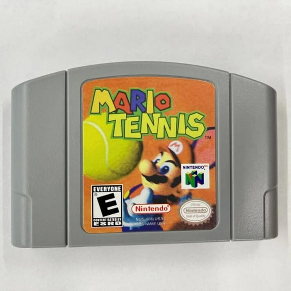 Mario Tennis N64 Game,US Version